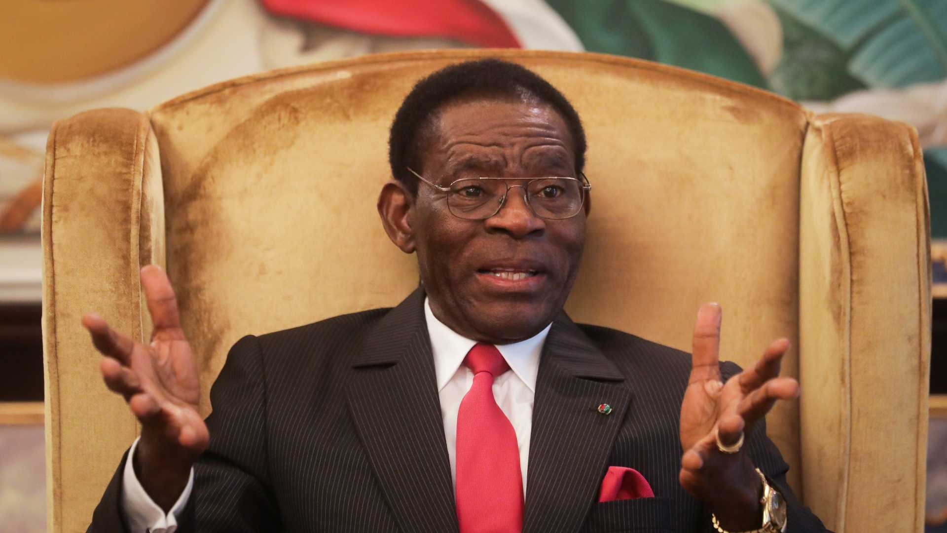 Guiné Equatorial: Obiang considera-se "democrata" e quer opositores "violentos" punidos