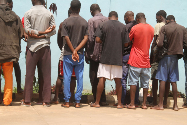 Mais de 30 meliantes detidos por roubos qualificados na cidade do Kuito