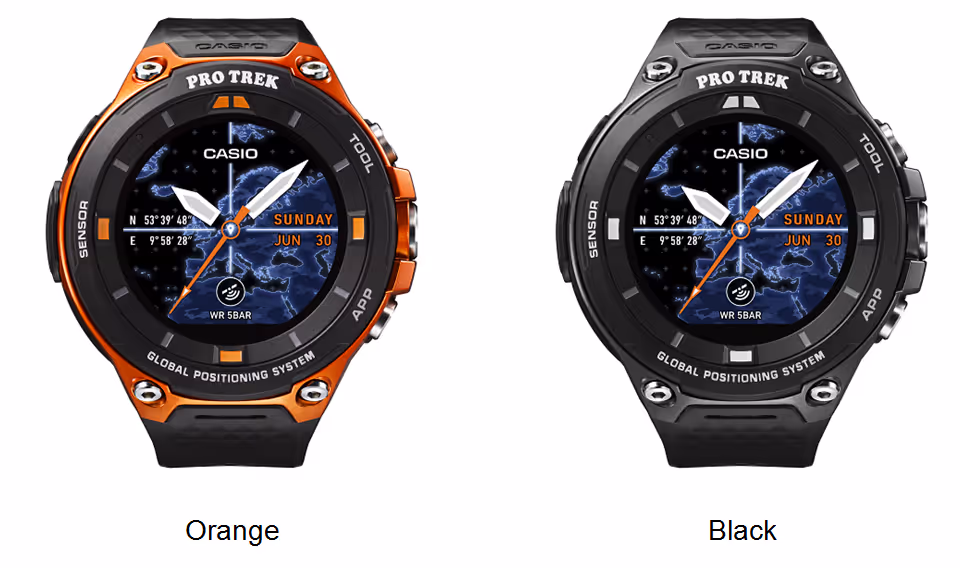 Novo relógio Casio conta com GPS e painel solar
