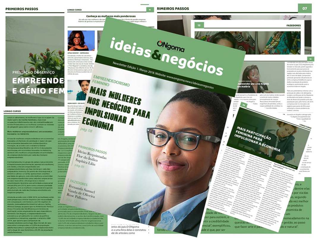 Empreendedorismo feminino em destaque no ONgoma News