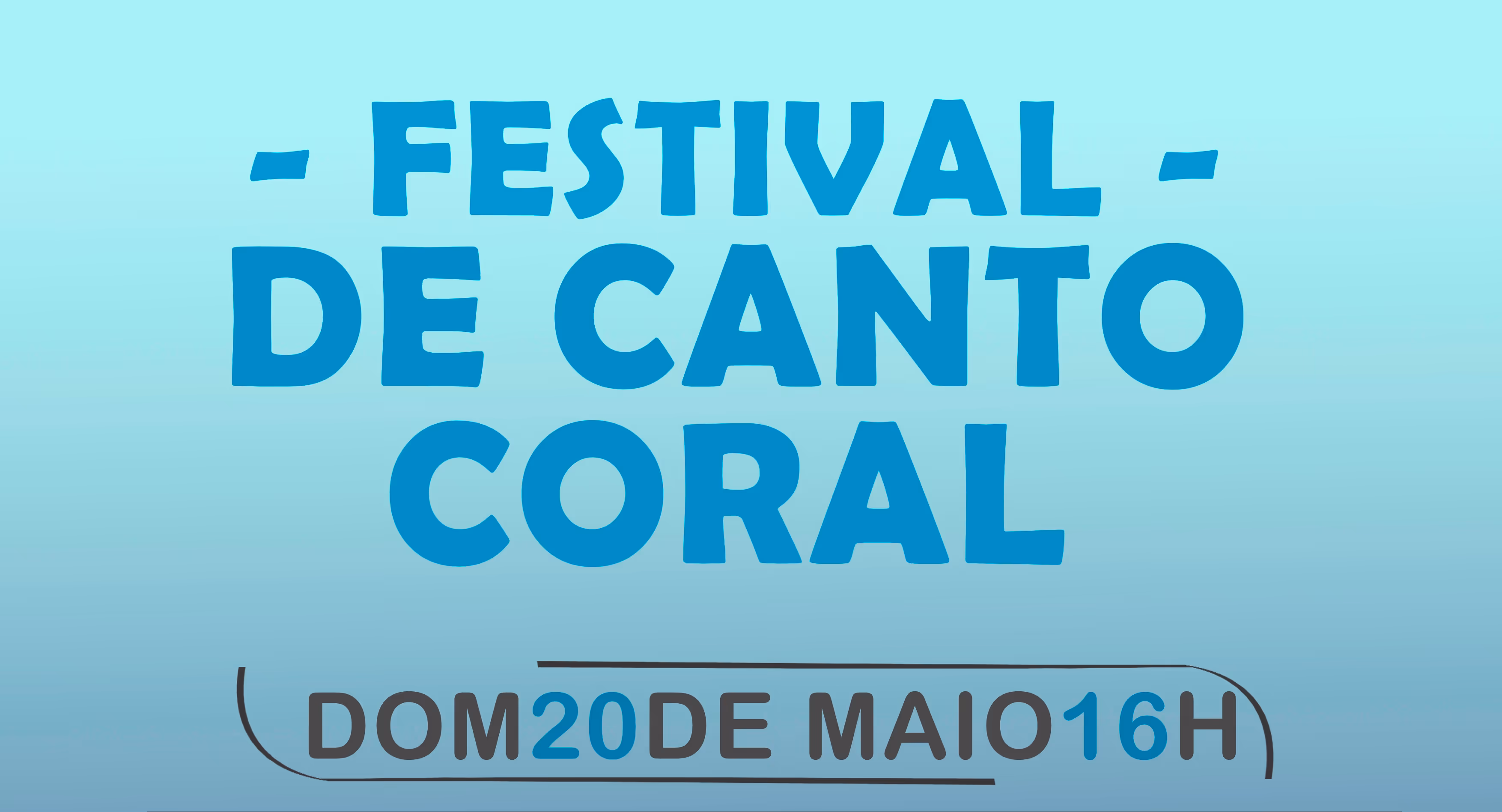 1º Festival de Canto Coral acontece no Palácio de Ferro