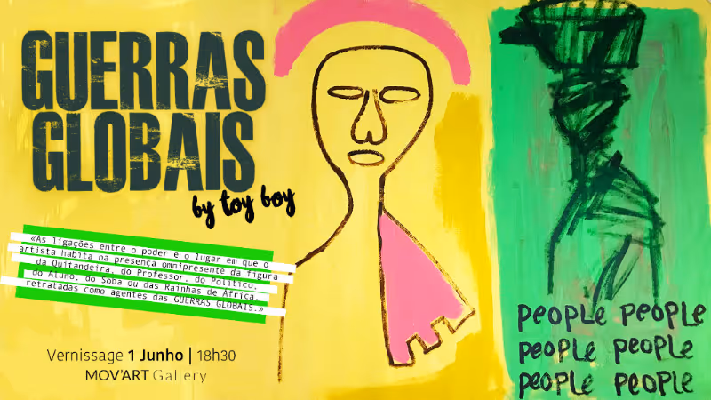 Toy Boy expõe “Guerras Globais” na Galeria Mov´Art