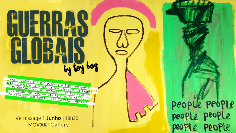 Toy Boy expõe “Guerras Globais” na Galeria Mov´Art
