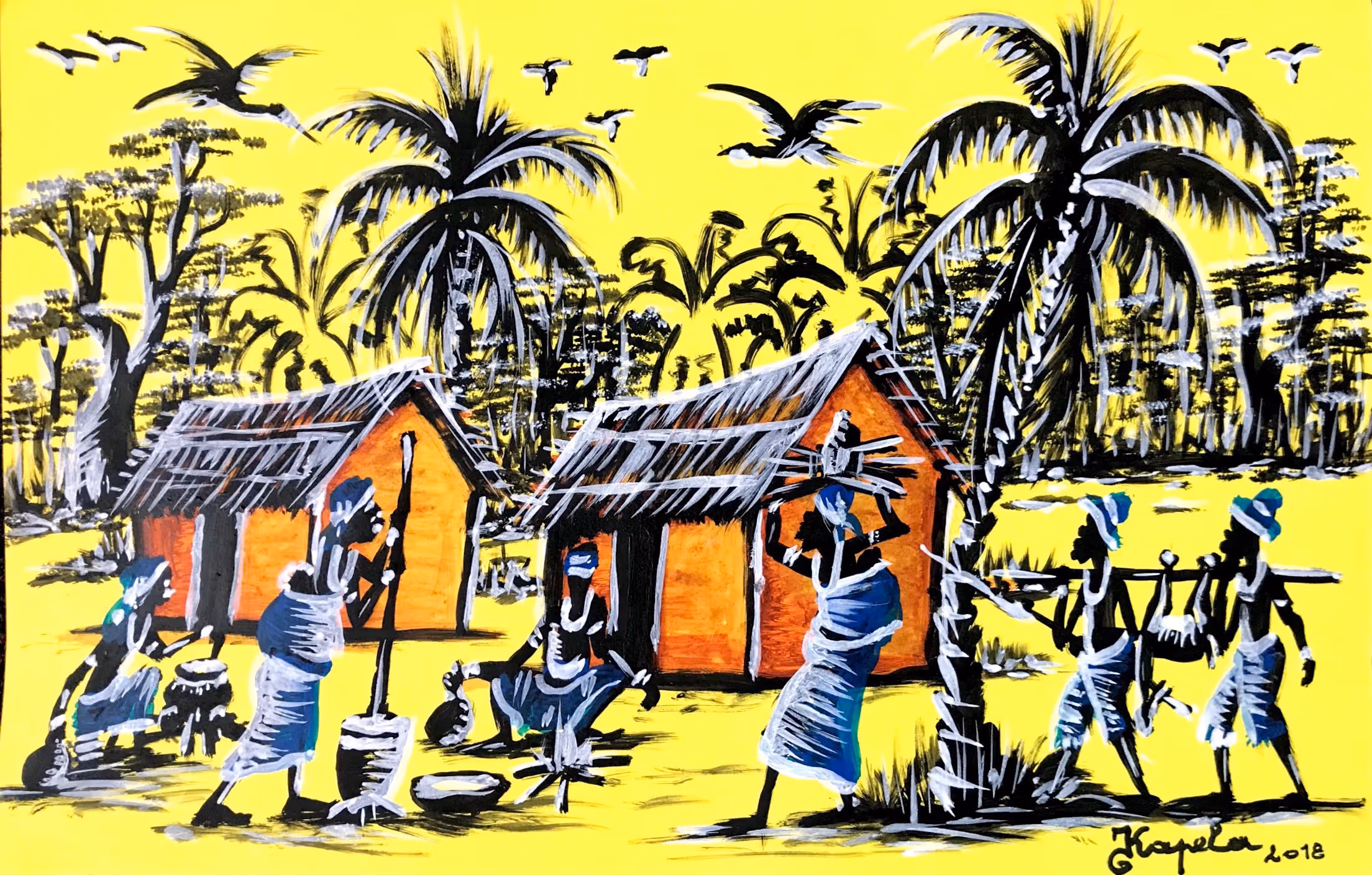 Kapela homenageia Escola Poto-Poto no Espaço Luanda Arte