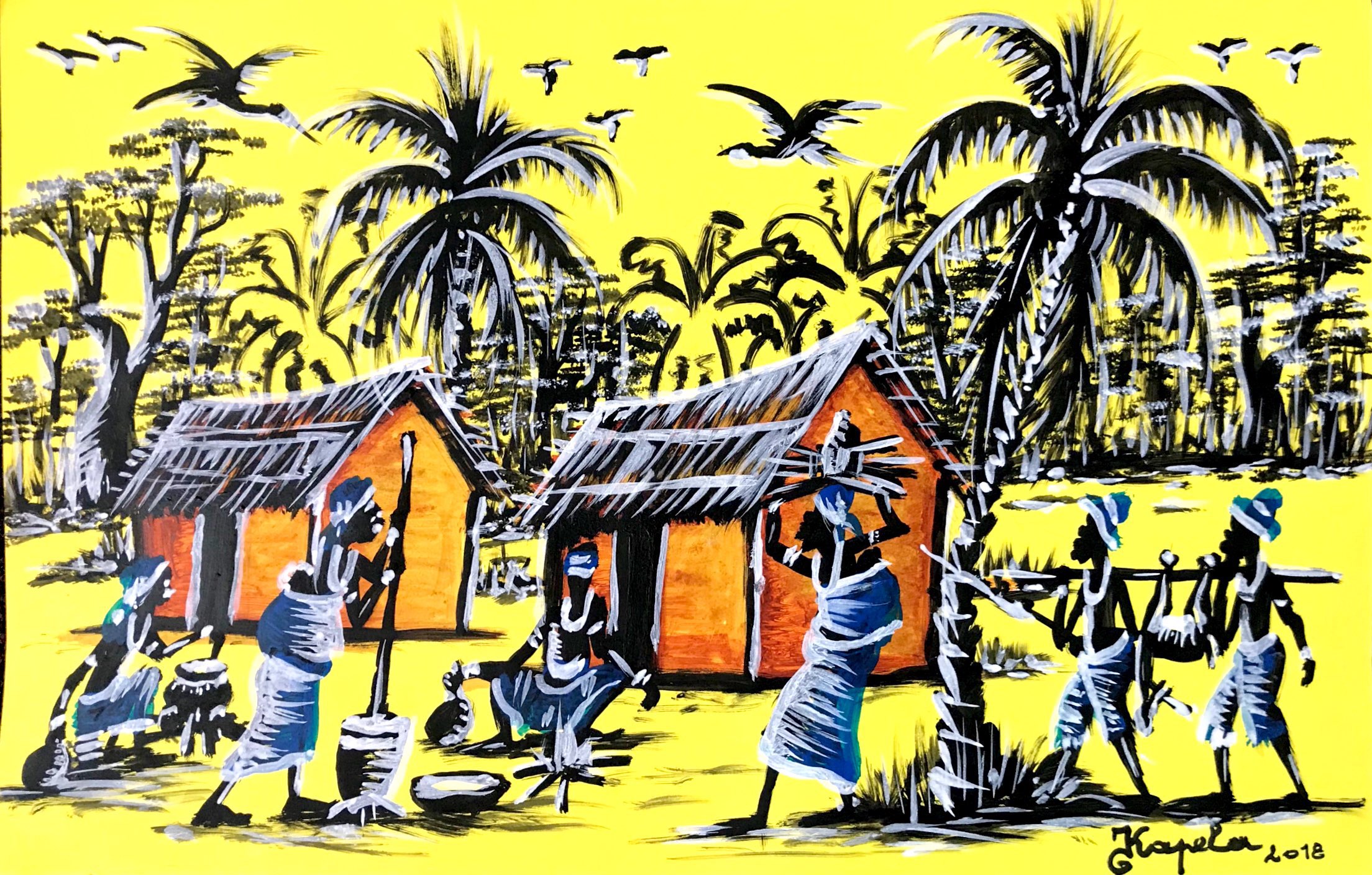 Kapela homenageia Escola Poto-Poto no Espaço Luanda Arte