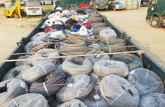 Malanje: SIC recupera mais de 10 toneladas de material eléctrico roubado
