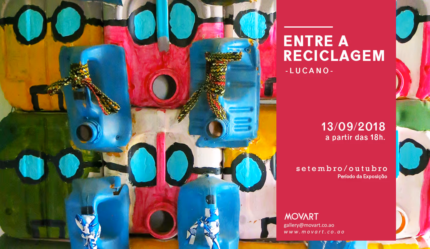 Fernando Lucano expõe “Entre a Reciclagem” na Galeria MOVART