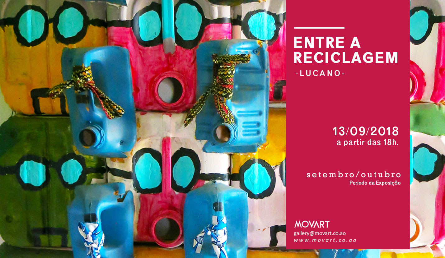Fernando Lucano expõe “Entre a Reciclagem” na Galeria MOVART