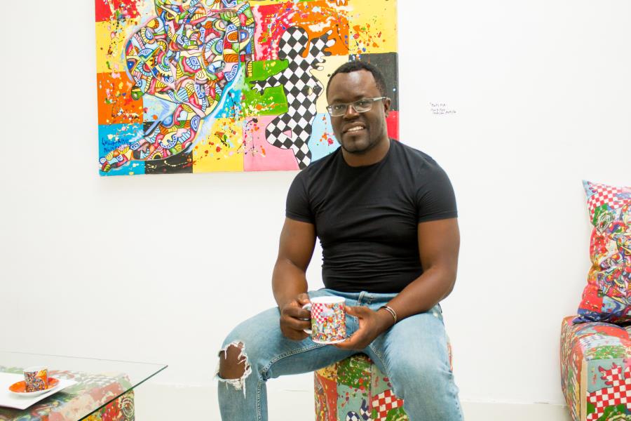 Artista plástico Guilherme Mampuya representa Angola na Expo Macau 2018