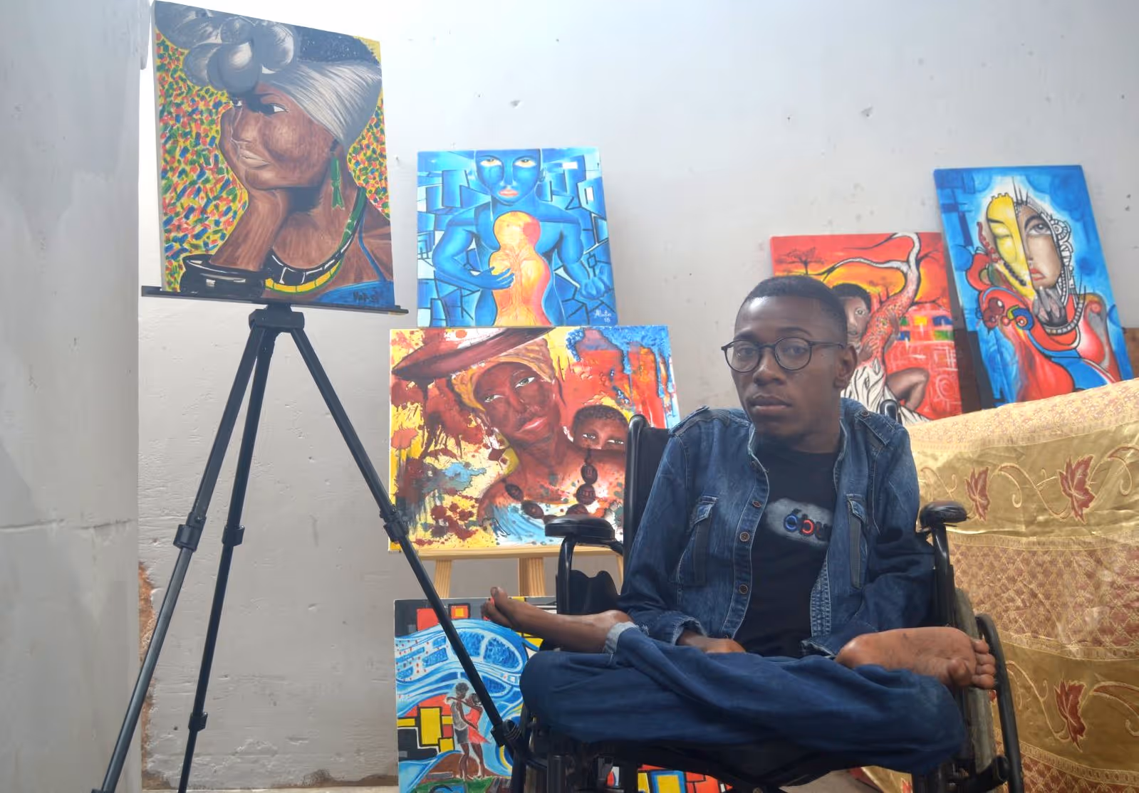 Artista Alberto Moma ganha homenagem pela sua história de superação