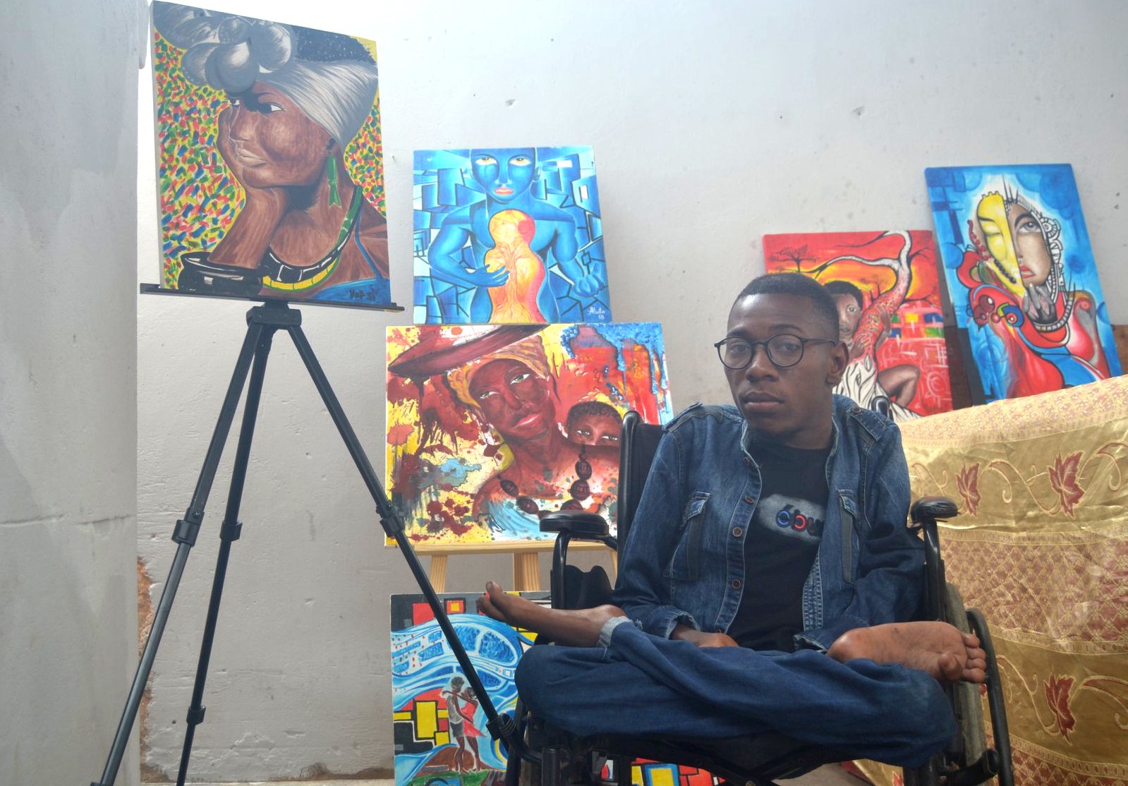 Artista Alberto Moma ganha homenagem pela sua história de superação