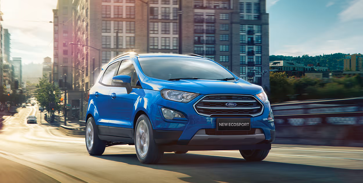EcoSport SUV com qualidade de tecnologia reforçada e maior conforto