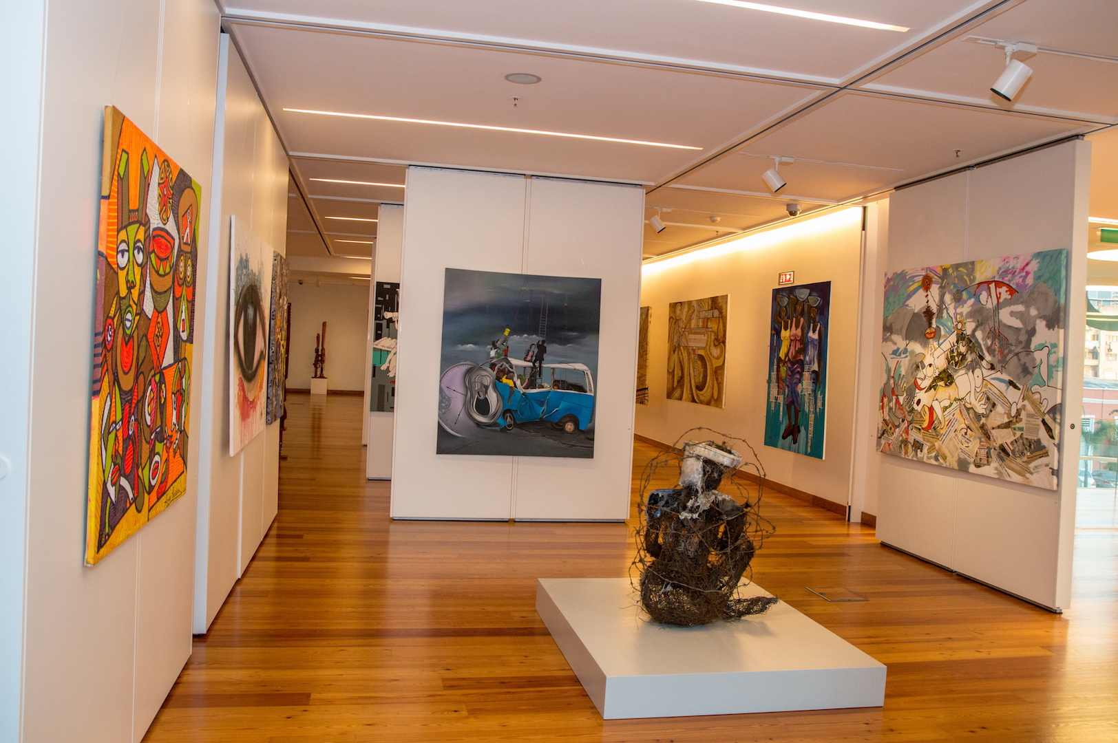 “Untitled 02” em exibição na Galeria Banco Económico