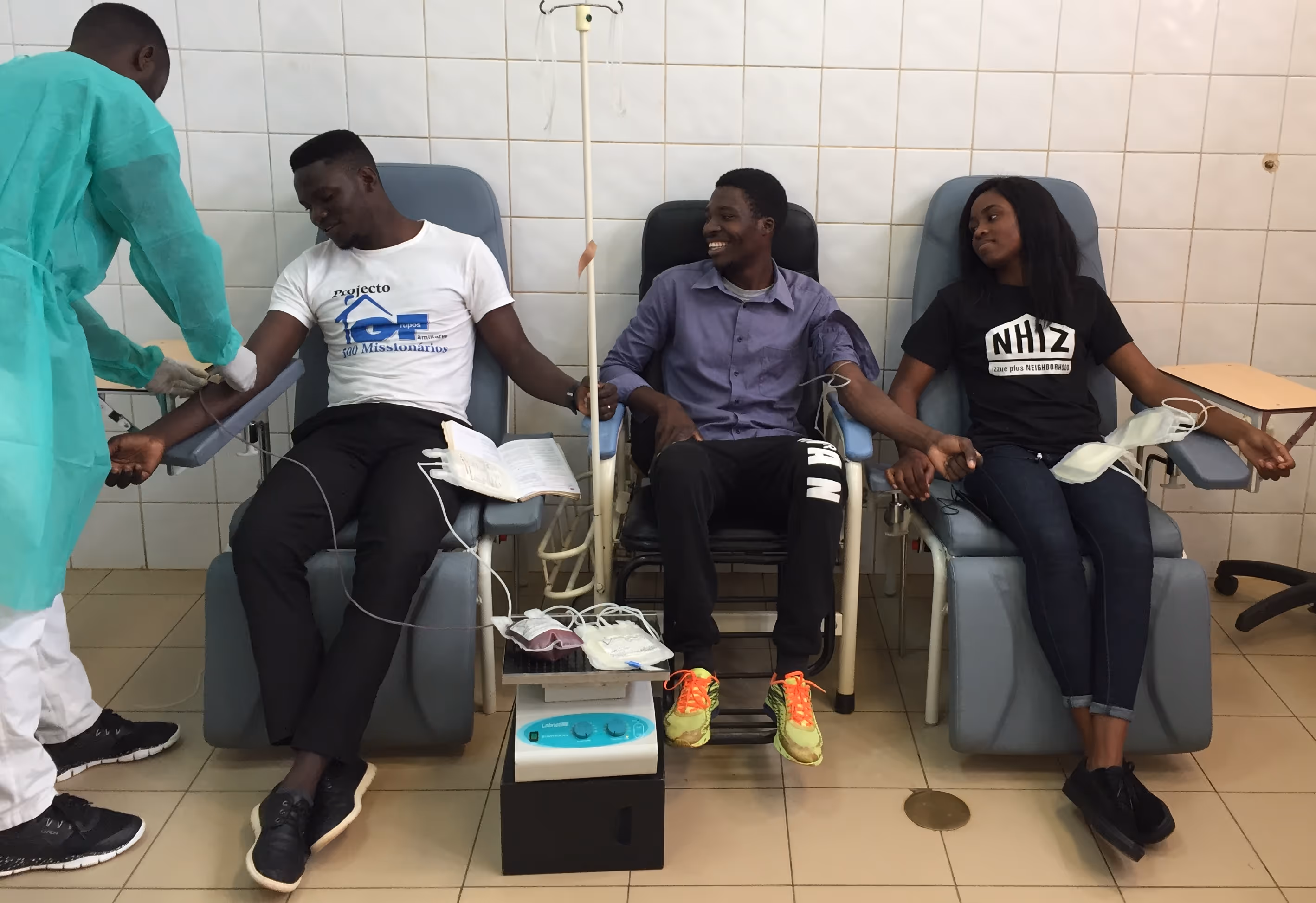 Uíge recebe mais de uma centena de bolsas de sangue