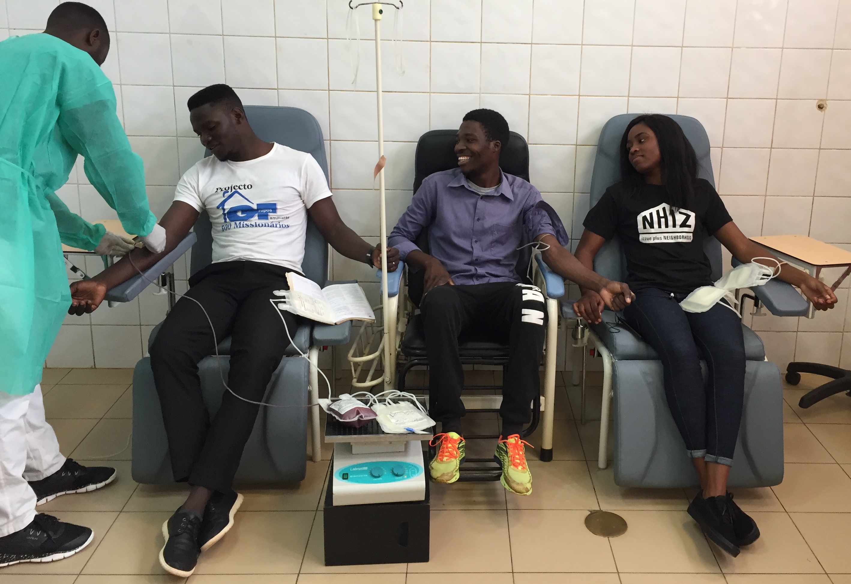 Uíge recebe mais de uma centena de bolsas de sangue