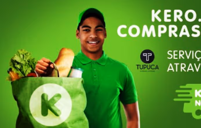 Kero junta-se à Tupuca e apresenta novo serviço de entregas ao domicílio