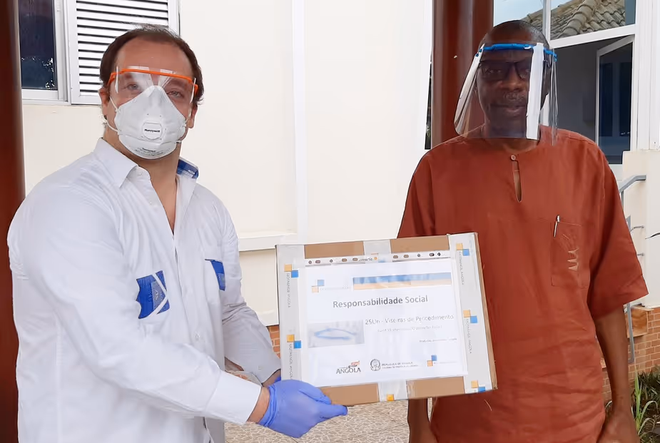 Mota-Engil apoia Governo no combate à pandemia Covid-19 em Angola