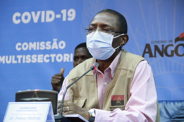 Angola registou mais três casos positivos de Covid-19 nas últimas 24 horas