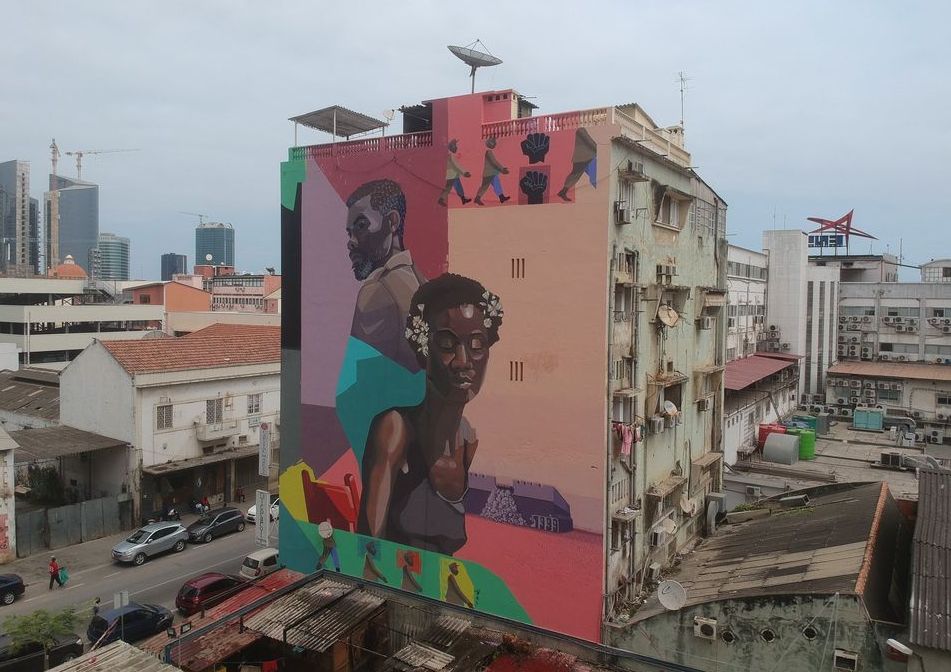 Geração 80 e Verkron criam mural para assinalar os 10 anos da produtora