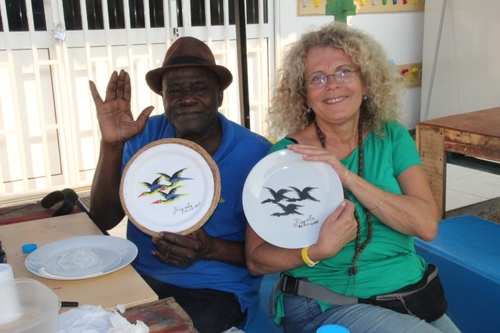 Artistas plásticos realizam exposição em gesto de solidariedade com o Mestre Kapela