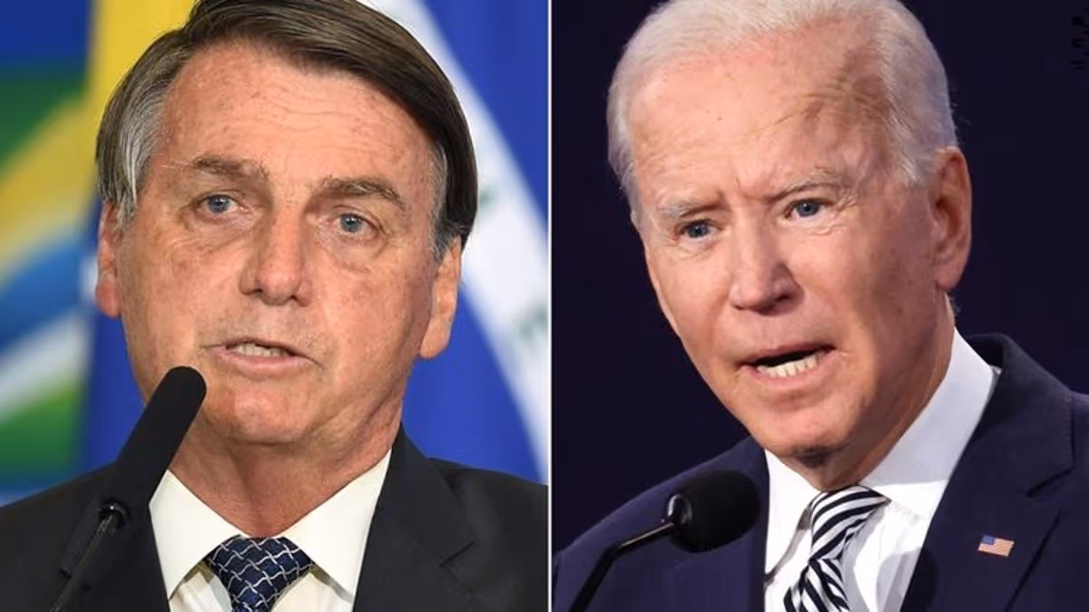 Jair Bolsonaro em rota de colisão com Joe Biden