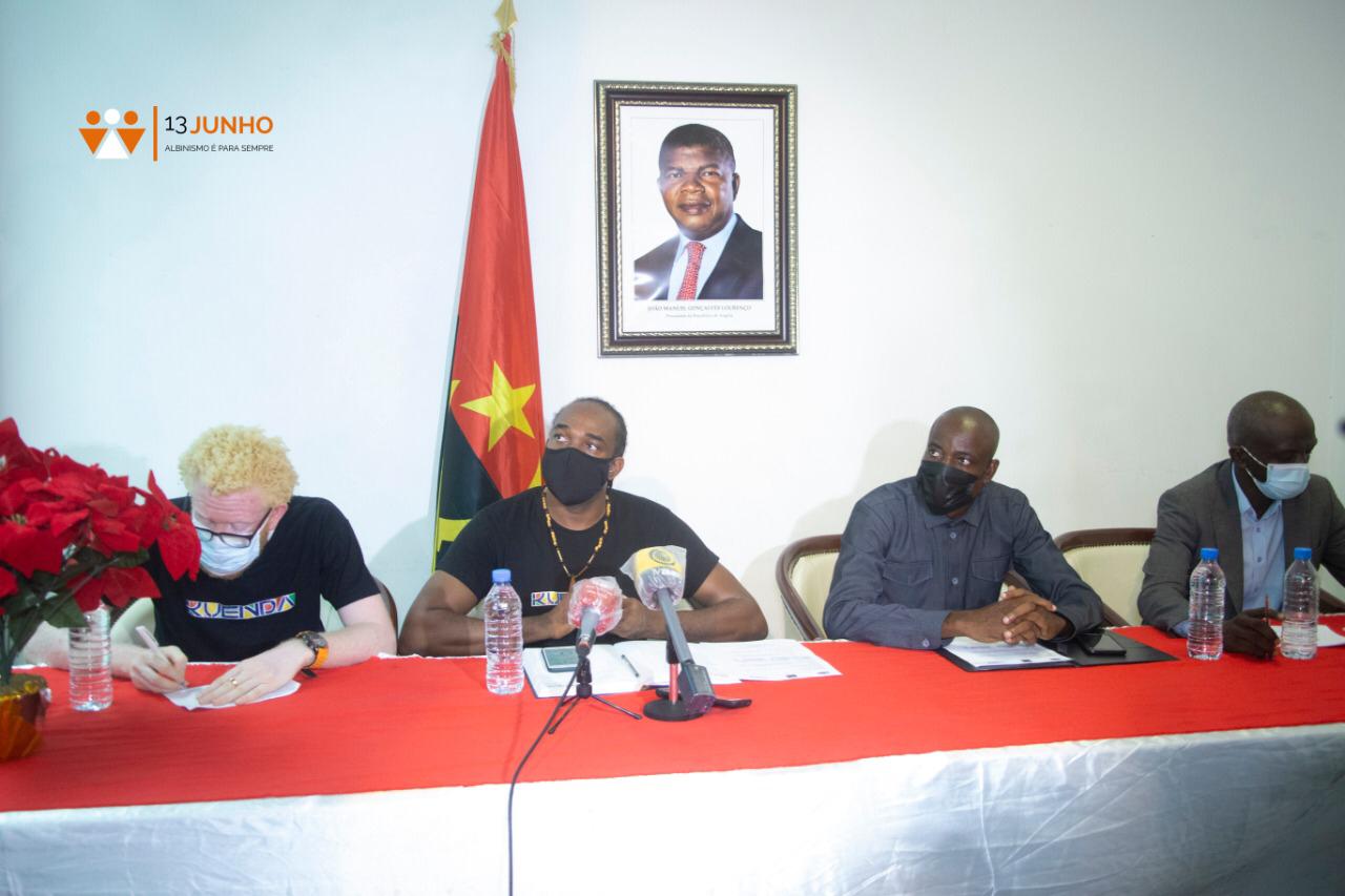 Projecto de consciencialização sobre o albinismo foi apresentado hoje em Luanda