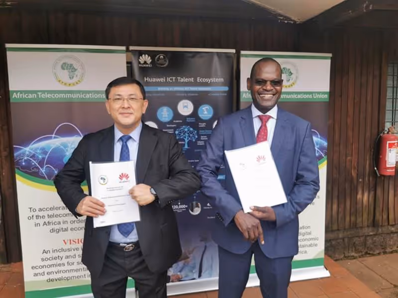 Huawei e União Africana de Telecomunicações firmam acordo para transformação digital