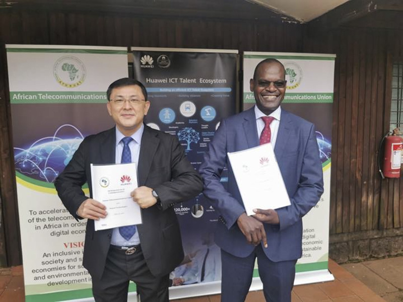 Huawei e União Africana de Telecomunicações firmam acordo para transformação digital