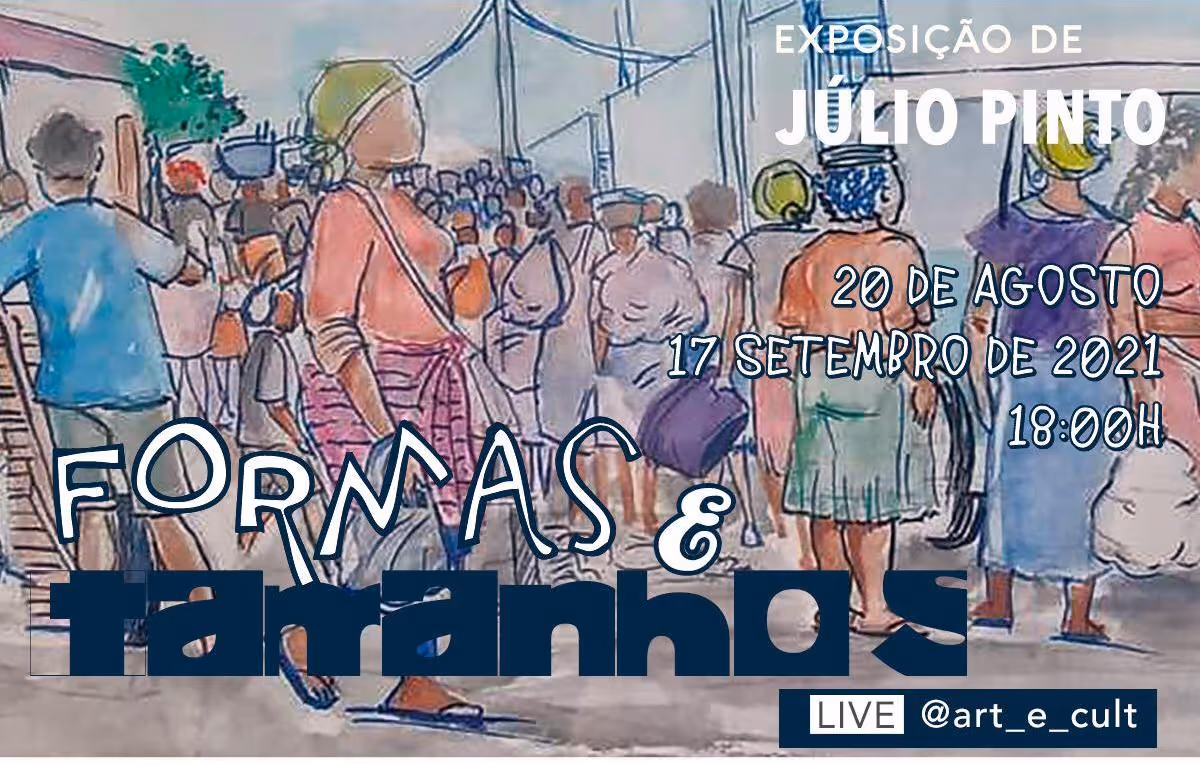 Artista Júlio Pinto apresenta “Formas e Tamanhos” na Galeria Tamar Golan