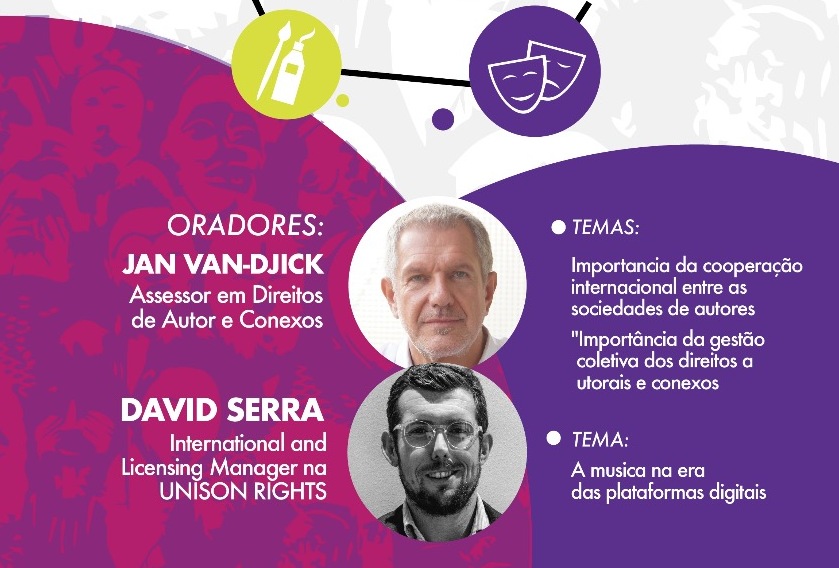 Palestra aborda a importância da gestão dos direitos de autor