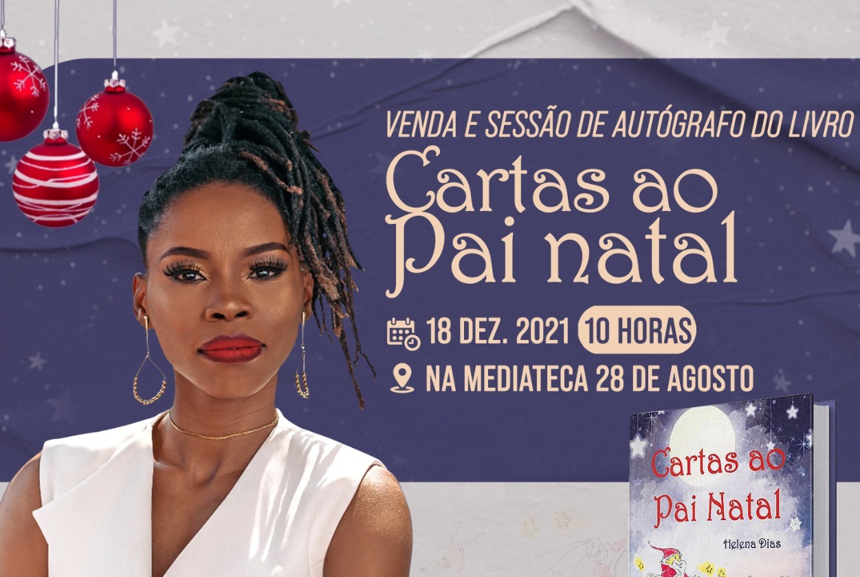 Primeiro livro infantil de Helena Dias são   “Cartas ao Pai Natal”