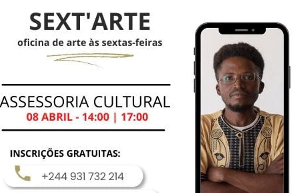 Projecto Sext´arte promove oficina de "Assessoria Cultural" com Marcos Jinguba