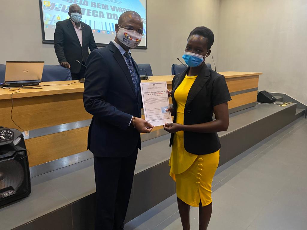 SENADIAC entrega primeiros certificados de registo de obras intelectuais