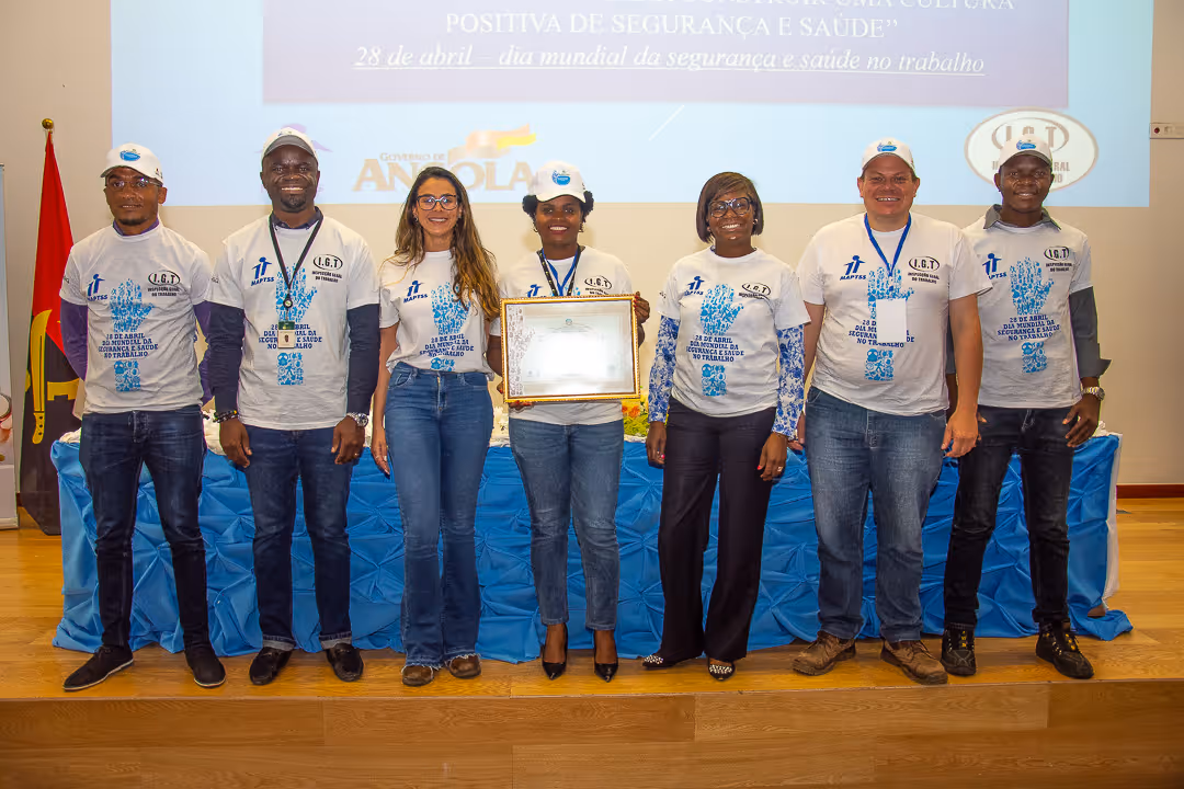 Biocom homenageada em workshop sobre prevenção e tratamento de acidentes e doenças profissionais