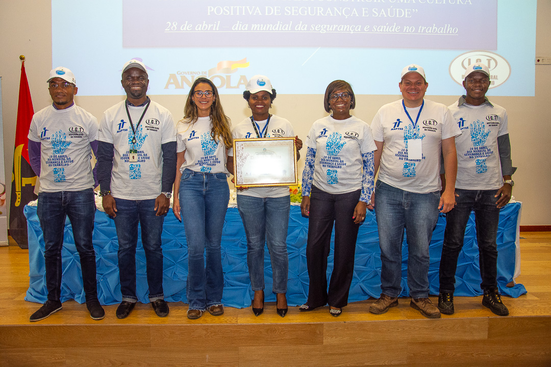 Biocom homenageada em workshop sobre prevenção e tratamento de acidentes e doenças profissionais