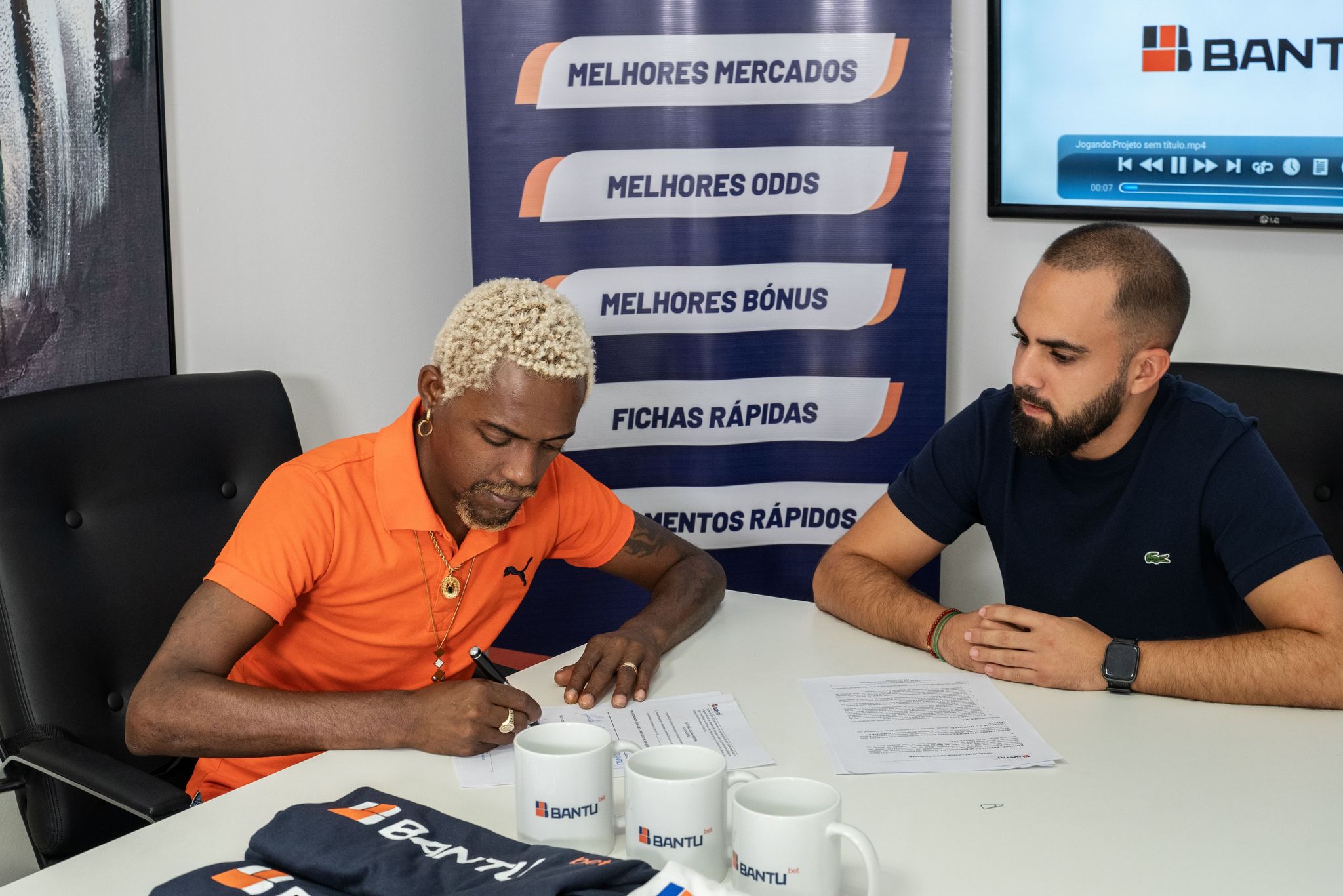 Nagrelha assina com a BantuBet e torna-se o primeiro embaixador da marca