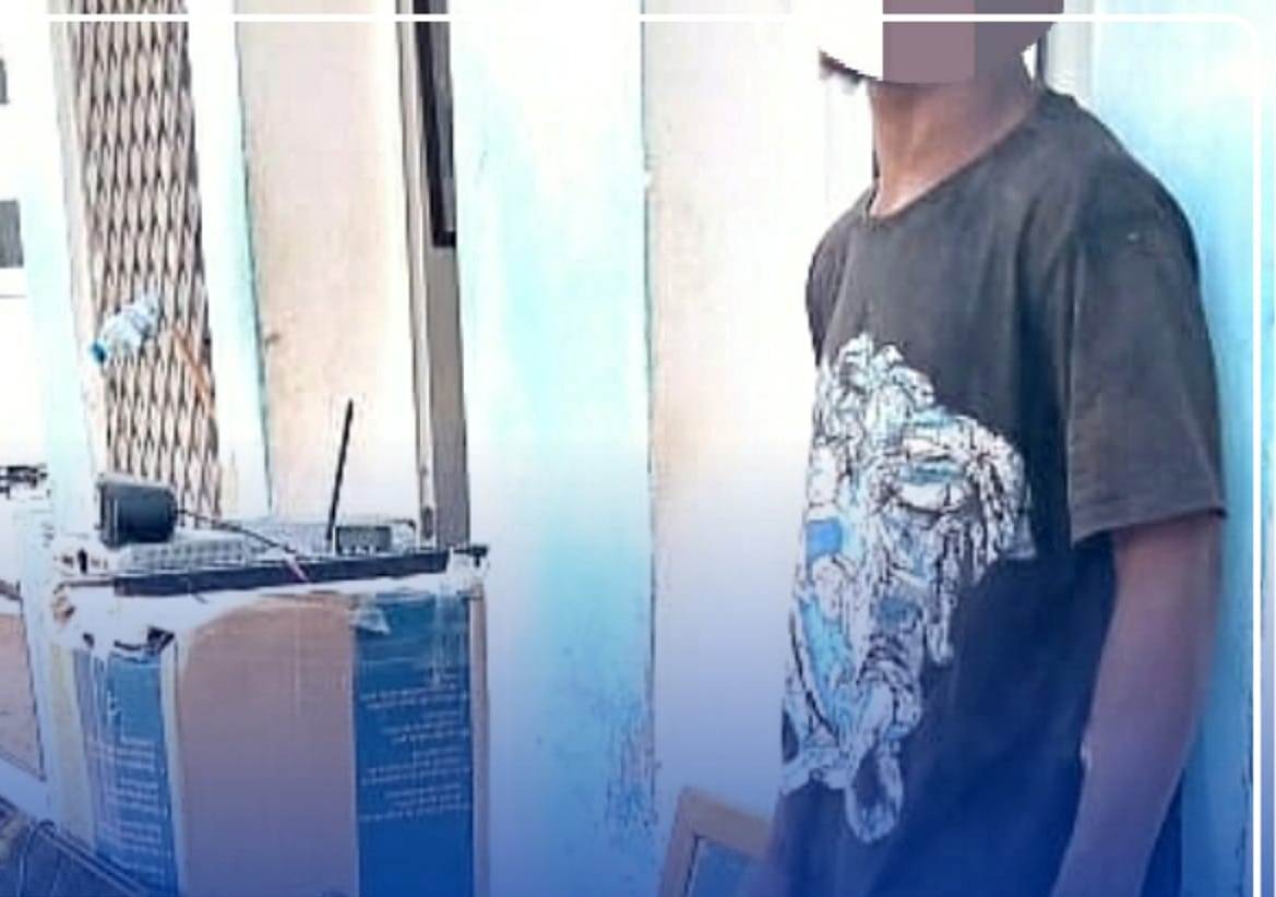 Polícia detém cidadão considerado perigoso e que perturbava o sossego dos moradores do Sumbe