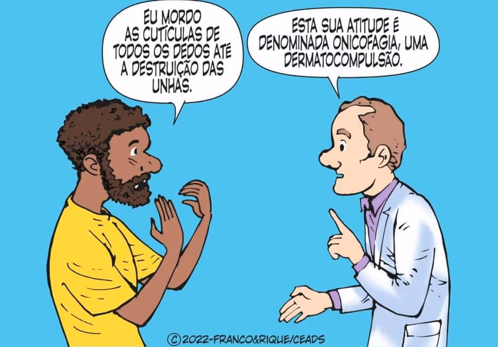Sou onicófago. Tu também?