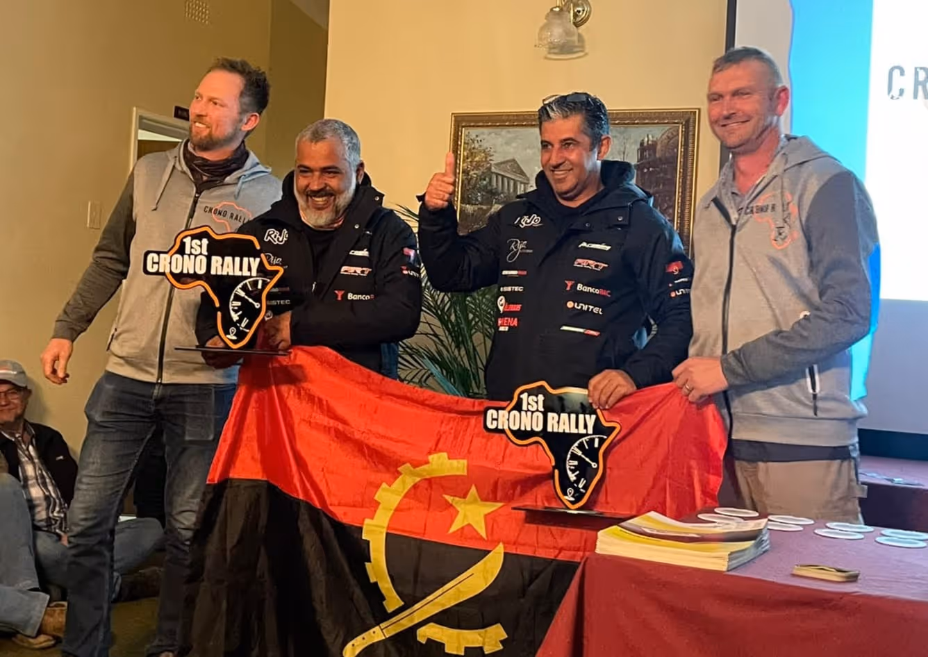 Equipa angolana de Rally vence competição na África do Sul