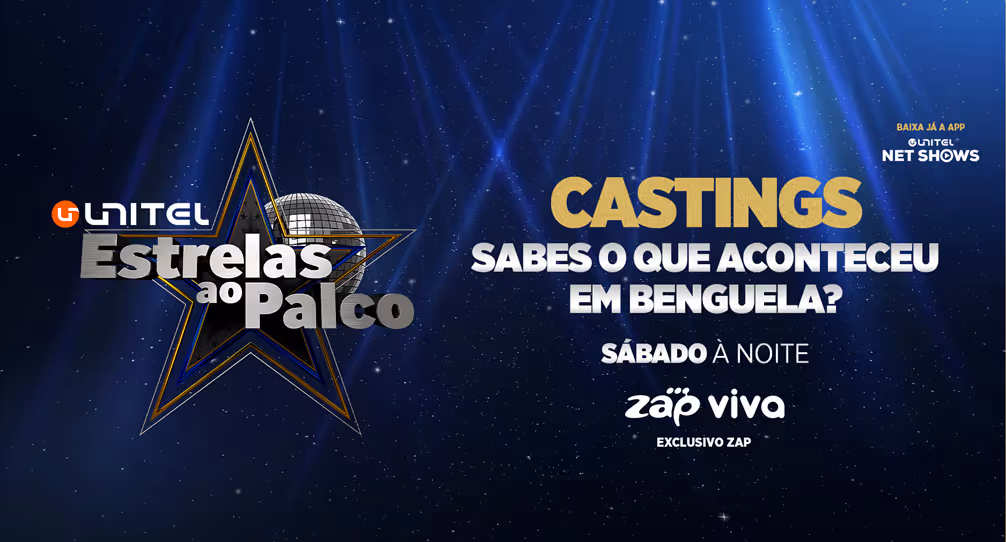 Serão conhecidos amanhã os primeiros concorrentes para as galas Unitel Estrelas ao Palco 