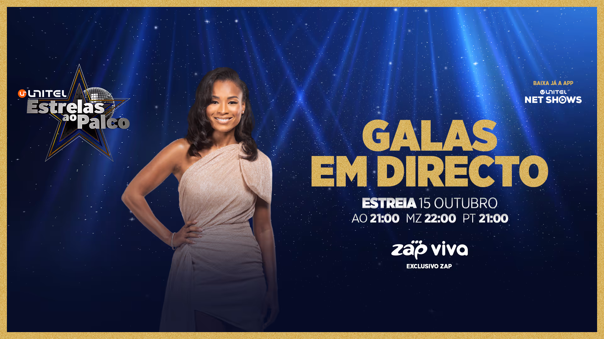 Unitel Estrelas ao Palco: Galas arrancam dia 15 deste mês 