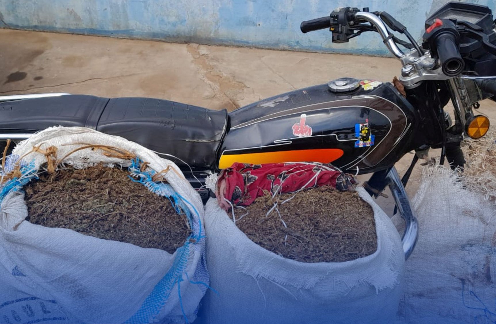 PNA apreende 200 quilos de Liamba em Cacolo
