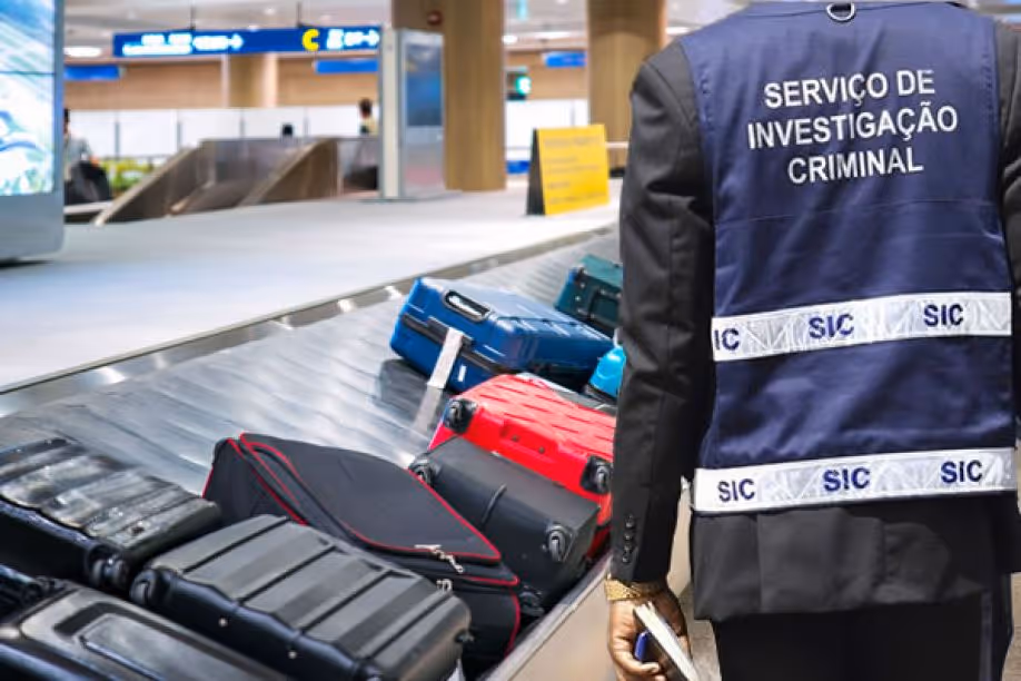 SIC detém um casal no Aeroporto por tráfico de cocaína