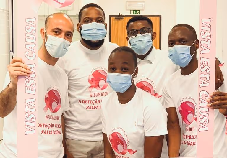 Angoalissar celebra Outubro Rosa com campanha de prevenção ao cancro da mama 