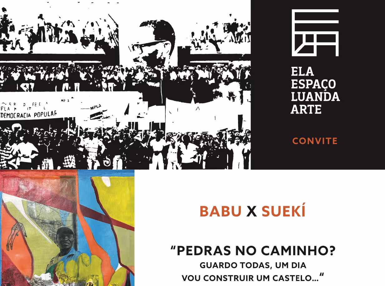 Babu e Suekí expõem no Espaço Luanda Arte