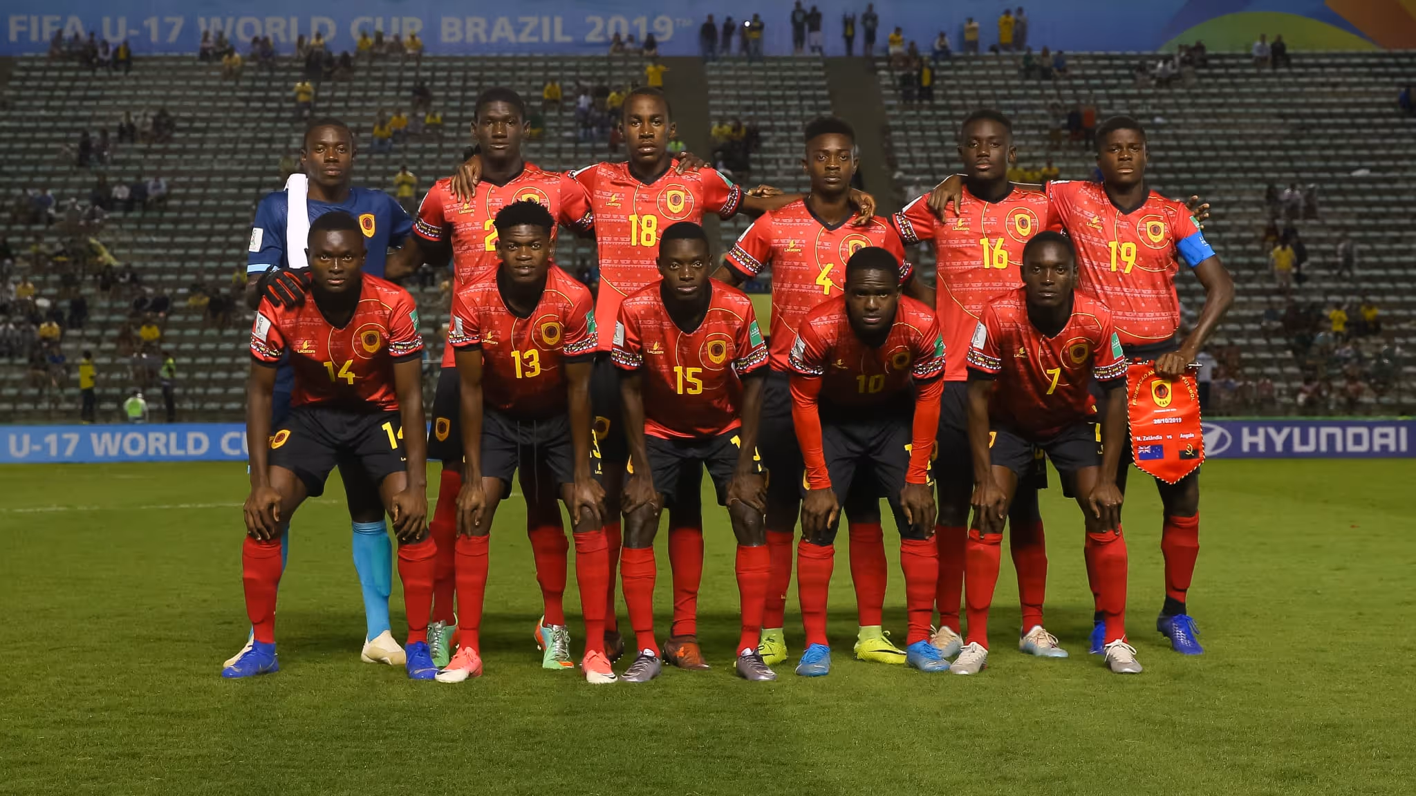 Sub-17 de Angola afastado do CAN2023 por falsificação de idades