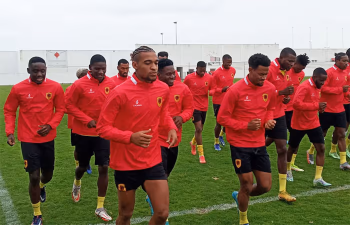 Selecção participa de estágio para o CHAN2023