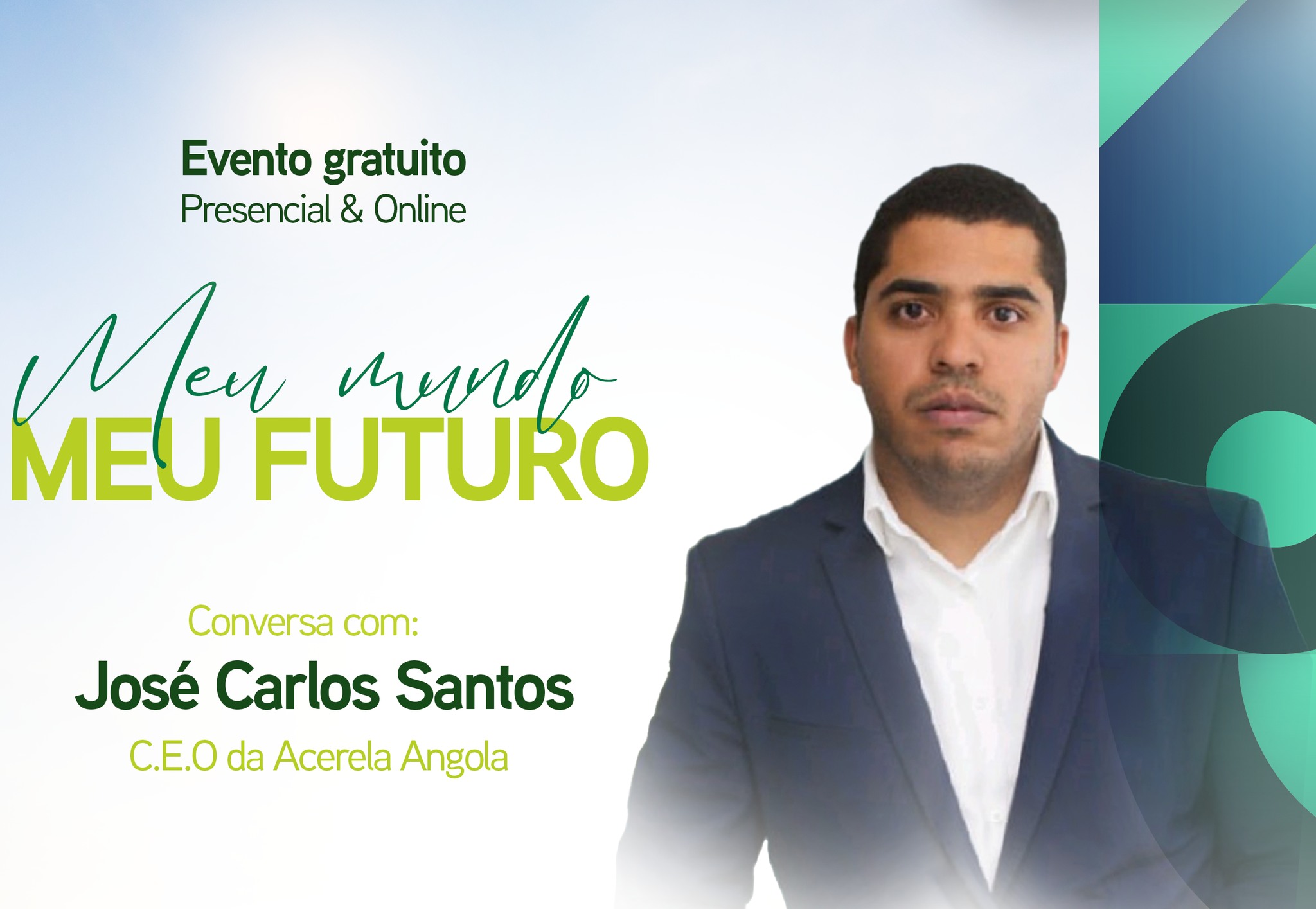 José Carlos é o próximo rosto da rubrica “Meu Mundo Meu Futuro”  