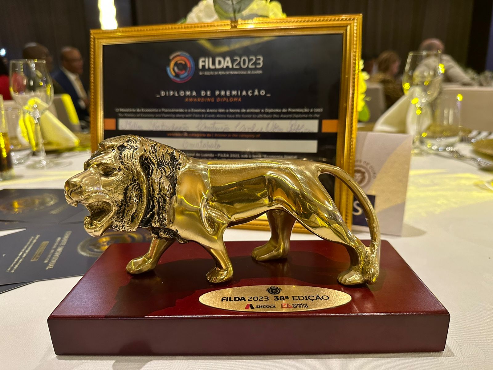 Omatapalo novamente distinguida com Leão de Ouro e recebe prémio PRODESI pela Fazenda Mumba