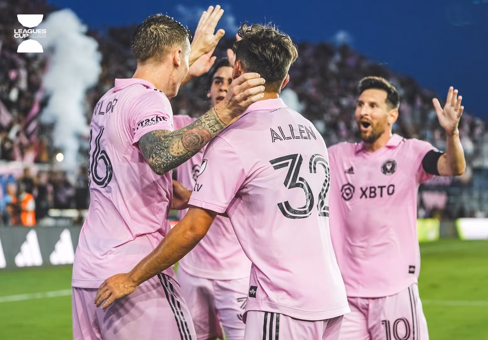 Inter goleia Atlanta no segundo jogo de Messi
